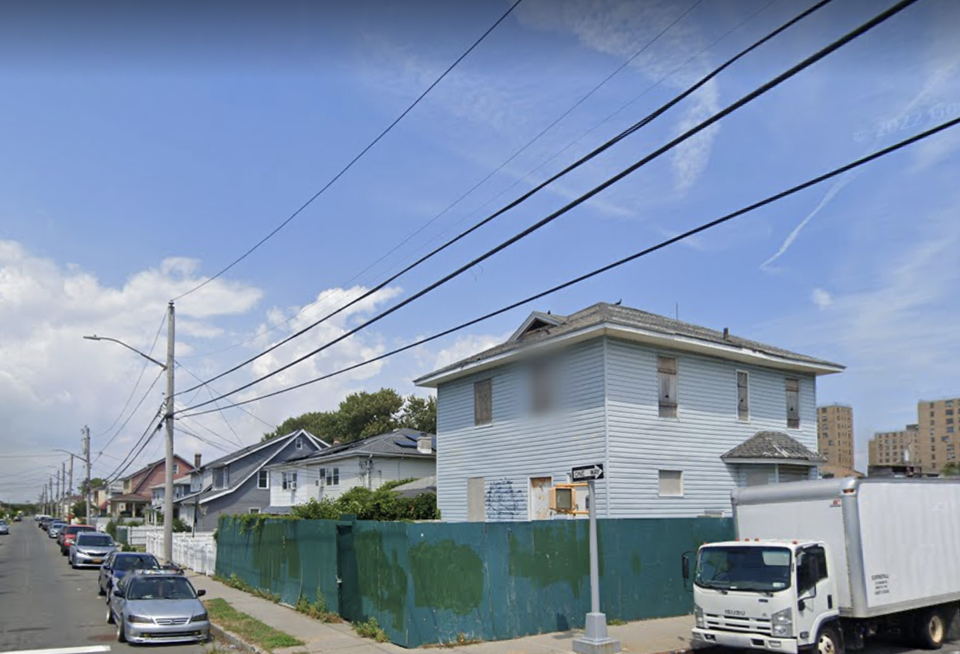 A house at the intersection of Beach 44th St. and Beach Channel Drive in Far Rockaway, where L+M is redeveloping parts of the area along with Bluestone Organization and Triangle Equities.