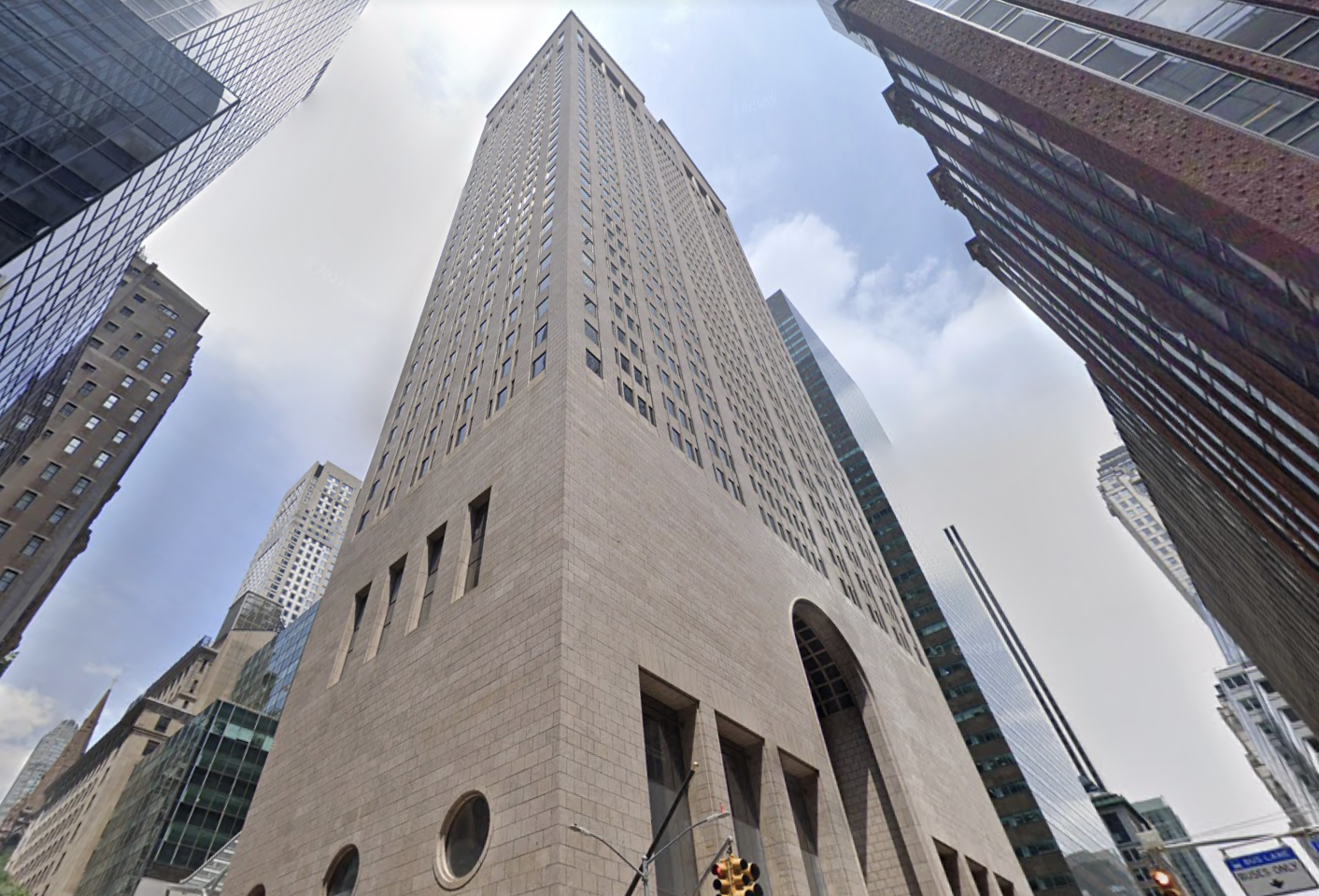 The Olayan Group's 550 Madison Ave., where private equity group Clayton Dubilier & Rice signed a 144K SF lease this week.