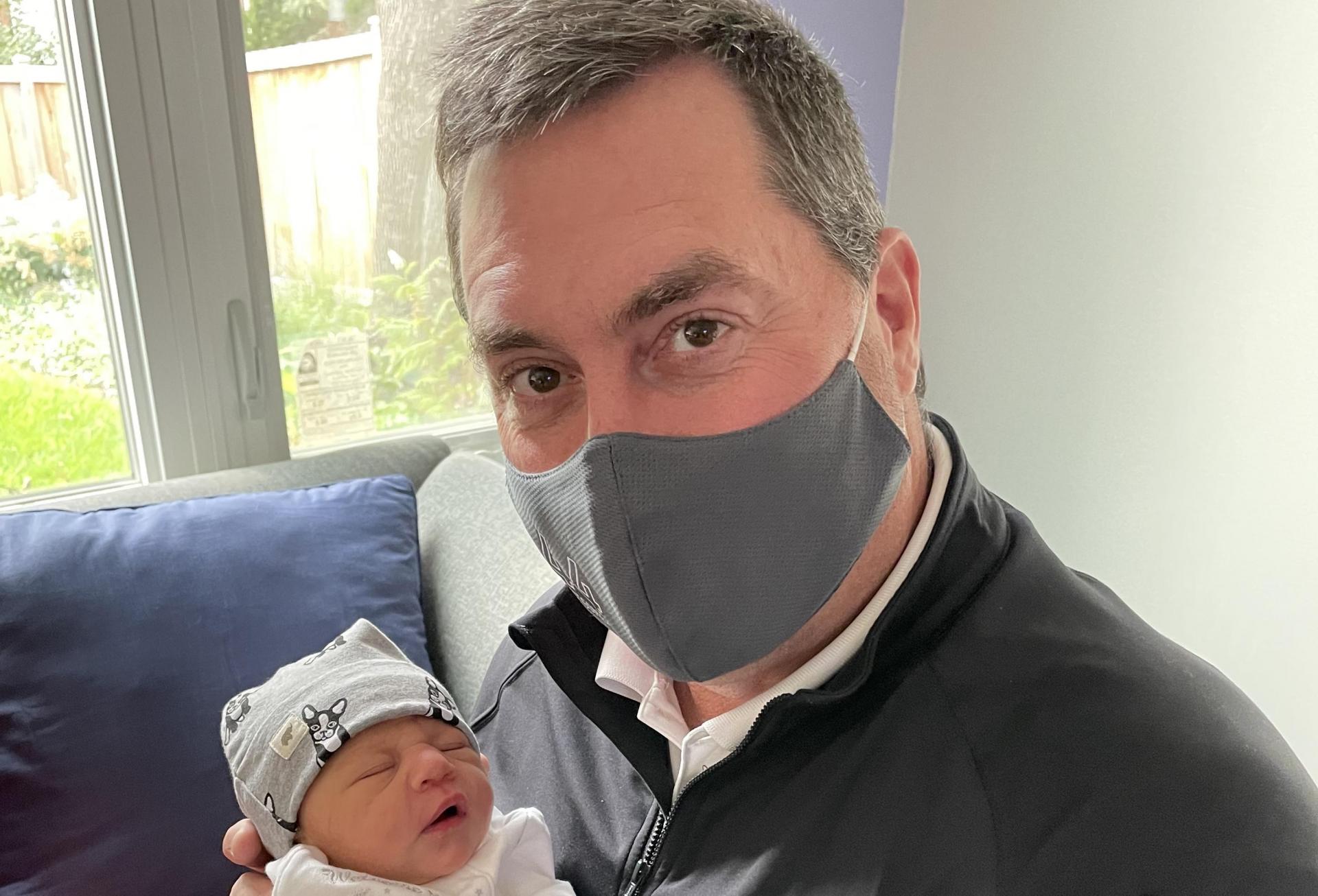 Mark Rose and granddaughter Dylann Helma