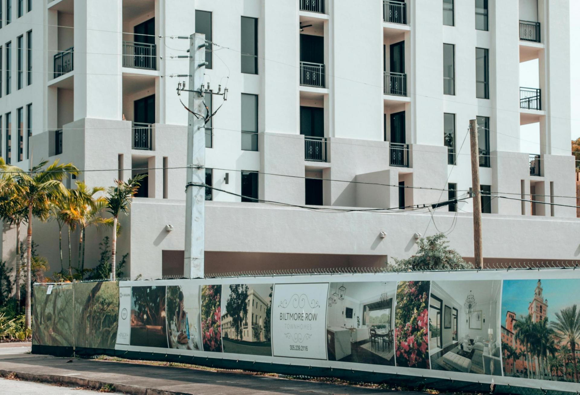 Luxury apartment building