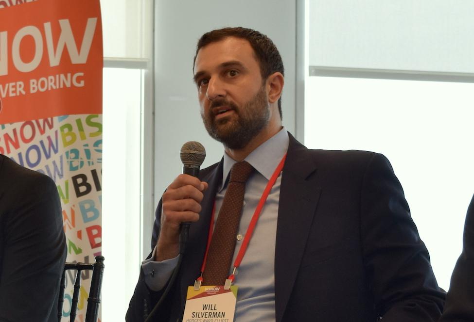 Hodges Ward Elliott Head of Investment Sales Will Silverman speaks at Bisnow's 2017 New York State of the Market.