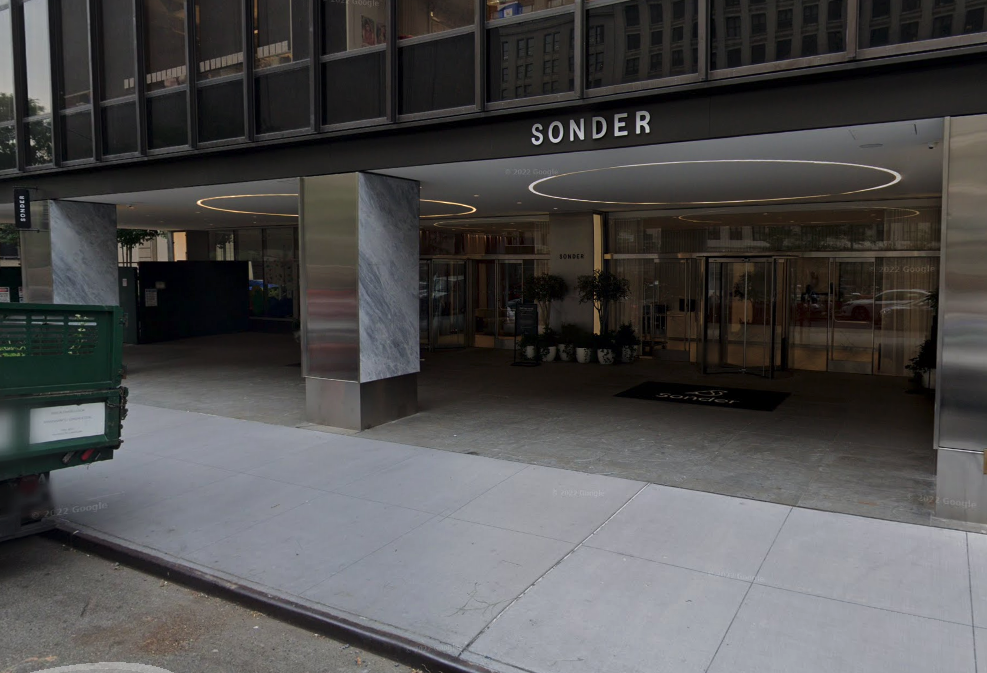 The Sonder hotel at 2 Washington St. is one of more than 100 across the country the hospitality chain abruptly closed on Nov. 10.