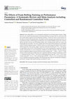 Research paper thumbnail of The Effects of Foam Rolling Training on Performance Parameters: A Systematic Review and Meta-Analysis including Controlled and Randomized Controlled Trials