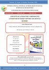 Research paper thumbnail of CONCEPTS OF LITERATURE: COMPARATIVE LITERATURE BY HENRY GIFFORD (an Article REVIEW)