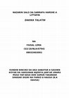 Research paper thumbnail of NAZARIN SALO DA SARRAFA HARSHE A LITTAFIN