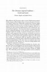 Research paper thumbnail of The Christian imperial tradition – Greek and Latin