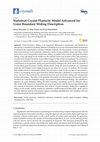 Research paper thumbnail of Statistical Crystal Plasticity Model Advanced for Grain Boundary Sliding Description