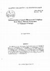 Research paper thumbnail of Determination of quark electroweak couplings from direct photon production in hadronic Z decays