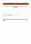Research paper thumbnail of Measurement of the weak charged current structure in semileptonic b-hadron decays at the Z peak