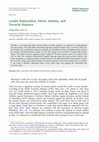 Research paper thumbnail of Leader Nationalism, Ethnic Identity, and Terrorist Violence