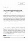 Research paper thumbnail of Znaczenie obszarów wspólnie użytkowanych (land commons) w Polsce w produkcji żywności – wstęp do dyskusji