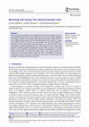 Research paper thumbnail of Marching and voting: The electoral protest cycle