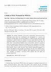 Research paper thumbnail of A Study of MAC Protocols for WBANs