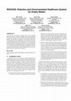 Research paper thumbnail of ROCHAS: Robotics and Cloud-assisted Healthcare System for Empty Nester