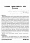 Research paper thumbnail of Women, Displacement and Trauma