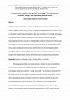Research paper thumbnail of Creativity and morality in the world of technology: The intersection of creativity, design, and responsible problem solving