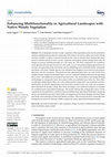 Research paper thumbnail of Enhancing Multifunctionality in Agricultural Landscapes with Native Woody Vegetation