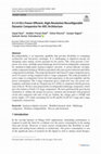 Research paper thumbnail of A 2.4-GS/s Power-Efficient, High-Resolution Reconfigurable Dynamic Comparator for ADC Architecture