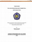 Research paper thumbnail of Pola Dan Pengecoran Body Rubber Roll Untuk Selep Padi