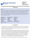 Research paper thumbnail of Living Shoreline Design Charette: A New Twist on the Charette Technique