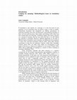 Research paper thumbnail of Introduction. Looking for Meaning: Methodologial issues in Translations Studies
