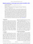 Research paper thumbnail of Magnetic properties of a metal-organic porous network [Ni2(BODC)2(TED)]