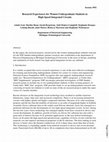 Research paper thumbnail of Research Experiences for Women Undergraduate Students in High-Speed Integrated Circuits