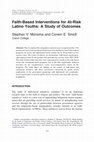 Research paper thumbnail of Faith-Based Interventions for At-Risk Latino Youths: A Study of Outcomes
