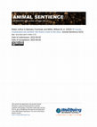 Research paper thumbnail of Of course crustaceans are sentient: But there's more to the story