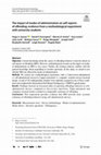 Research paper thumbnail of The impact of modes of administration on self-reports of offending: evidence from a methodological experiment with university students