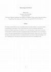 Research paper thumbnail of Epistemology in the Mencius