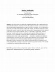 Research paper thumbnail of Radical Nonlocality