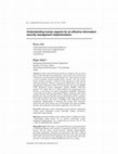 Research paper thumbnail of Understanding human aspects for an effective information security management implementation