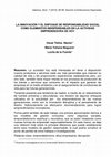 Research paper thumbnail of La innovación y el enfoque de Responsabilidad Social como elementos indispensables en la actividad emprendedora de hoy