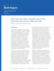 Research paper thumbnail of Youth Apprenticeship: A Hopeful Approach for Improving Outcomes for Baltimore Youth