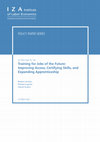 Research paper thumbnail of Training for jobs of the future: Improving access, certifying skills, and expanding apprenticeship