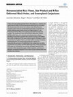 Research paper thumbnail of Nonassociative Ricci Flows, Star Product and R‐flux Deformed Black Holes, and Swampland Conjectures