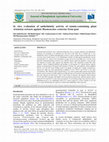 Research paper thumbnail of In vitro evaluation of anthelmintic activity of tannin-containing plant Artemisia extracts against Haemonchus contortus from goat