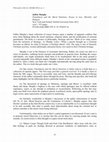 Research paper thumbnail of Jeffrie Murphy , Punishment and the Moral Emotions: Essays in Law, Morality, and Religion . Reviewed by