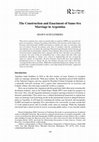 Research paper thumbnail of The Construction and Enactment of Same-Sex Marriage in Argentina