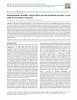 Research paper thumbnail of Research, part of a Special Feature on Networking the Environment: Social Network Analysis in Environmental Management and Local Ecological Knowledge Studies Interhousehold variability and its effects on seed circulation networks: a case study from northern Cameroon