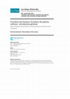 Research paper thumbnail of Frontières des hommes, frontières des plantes cultivées : introduction générale