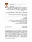Research paper thumbnail of Magnetic Susceptibility Mapping of Rocks and Depth Estimation of Anomalies: A Case Study of Igarra and Its Environs