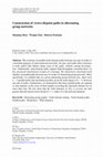 Research paper thumbnail of Construction of vertex-disjoint paths in alternating group networks