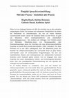 Research paper thumbnail of Projekt Sprach(ver)mittlung. Mit der Praxis - Inmitten der Praxis
