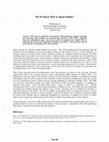 Research paper thumbnail of Do We Know How to Speak Online?