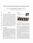 Research paper thumbnail of TGIF-QA: Toward Spatio-Temporal Reasoning in Visual Question Answering