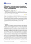 Research paper thumbnail of Preparation of Zirconium Phosphate Nanomaterials and Their Applications as Inorganic Supports for the Oxygen Evolution Reaction