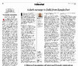 Research paper thumbnail of A dark message to Delhi from Kangla fort, 31 January