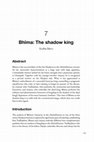 Research paper thumbnail of Bhīma: The shadow king